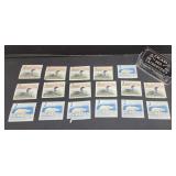 Timbres non oblitérés, sans colle,