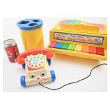 3 jeux Fisher-Price, vintage
