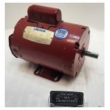 Moteur Leeson, 1/3 hp, 1 phase, 110 V,
