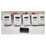 5 thermostats électronique Honeywell