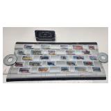 Feuille de timbres Postes Canada, transport /
