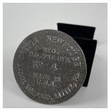 Newhouse No. 4 Animal Trap Pan Belt Buckle