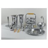 Chase Chrome and Bakelite Serving Set
