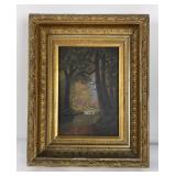 Hudson River School Painting Signed