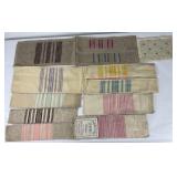 Antique Saleman Sample Wool Blanket Lot