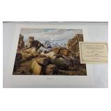 Barbara Peets Signed Print Maternal Defense