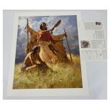 Howard Terpning Signed Print Weather Dancer Dream