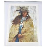 Howard Terpning Signed Print The Talking Robe