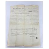1844 Commonwealth of Virginia Land Indenture Deed