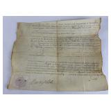 1794 Commonwealth of Virginia Land Indenture Deed