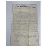 1839 Commonwealth of Virginia Land Indenture Deed