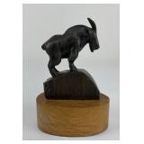 Ace Powell Bronze of Montana Mountain Goat