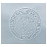 Antique American Cult Notary Seal Montana