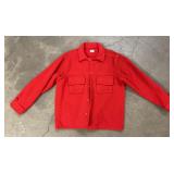 Red Mackinaw Wool Minnesota Woolen Mills Jacket