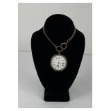 Antique German Silver Cased Pocket Watch.