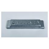 Columbia Falls Montana Aluminum Ingot 1955