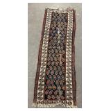 Antique Caucasian Persian Oriental Runner Rug
