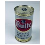 Butte Lager Flat Top Montana Beer Can