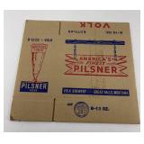 Unused Volk Pilsner Beer Box Great Falls Montana