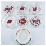 Great Falls Select Montana Beer Ashtrays