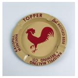 Gus Topper Kalispell Montana Beer Ashtray