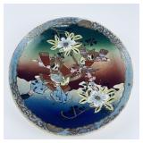 Meji Japanese Samurai Satsuma Pottery Charger
