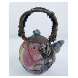 Sumida Banko Japanese Pottery Teapot