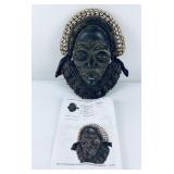 Dan Firedancer Mask African 1940s Coconut Face