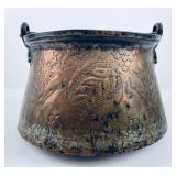 Antique Ottoman Copper Cooking Pot
