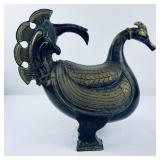 Republican Period Chinese Bronze Duck Water Pot