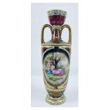 Antique Royal Vienna Portrait Vase