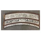 Mongolian Battle Scene Door Arch