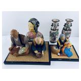 Lot of Japanese Ceramics and Dolls