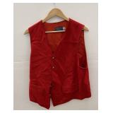 Vintage Pendleton Red Wool Vest
