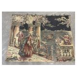 Antique Venice Italian Hanging Tapestry