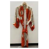 Vintage Japanese Silk Kimono Robe