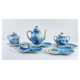 Japanese Demitasse Tea Set Storks