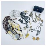 Lot of Antique Catholic Rosaries