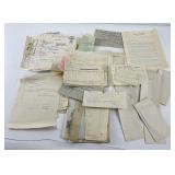 Large Grouping of Antique Montana Paperwork