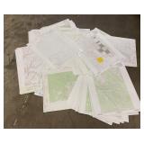 Lot of 150 Montana Topographic Maps