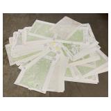 Lot of 150 Montana Topographic Maps