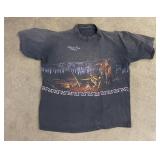 Vintage Glacier Park Montana Habitat T Shirt