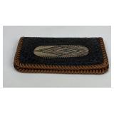 Deer Lodge Prison Montana Horsehair Checkbook