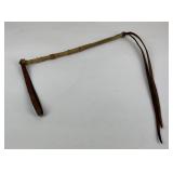 Antique Braided Rawhide Montana Cowboy Quirt
