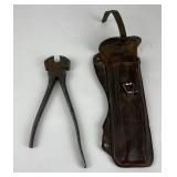 Antique Montana Cowboy Barbed Wire Fencing Pliers