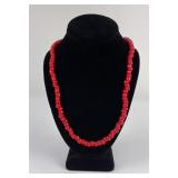 Hudson Bay Red White Heart Trade Beads