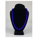 Hudson Bay Blue White Heart Trade Beads