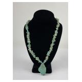 Navajo Turquoise Nugget and Cabochon Necklace