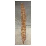 Tanned South African Python Skin