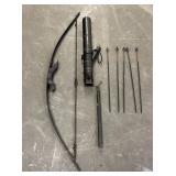 South Pacific Headhunter Bow and Poison Arrows